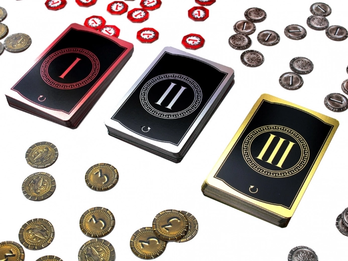 Tre tidsaldre, skiftende kortudvalg