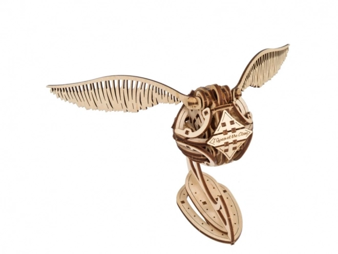 Ugears 3D mekanisk træpuslespil Gyldne Snitch, Harry Potter