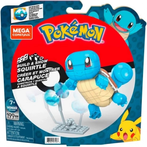 Byggesæt Pokémon Squirtle mellemstørrelse – samlbar figur – Squirtle