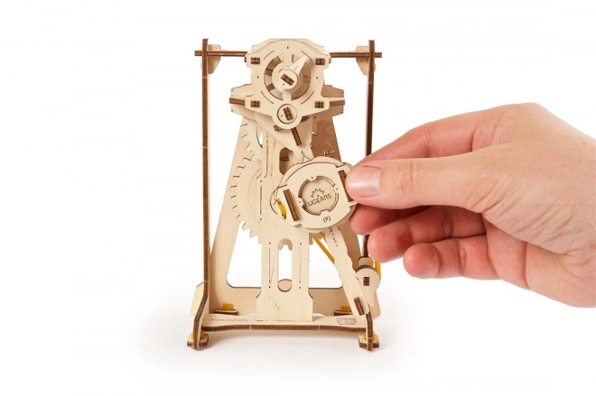 Ugears 3D puslespil - Pendul metronom 92 stykker