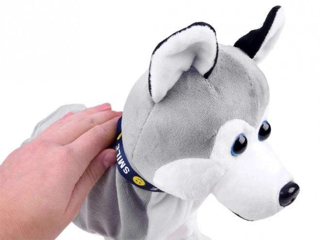 Interaktiv plys Hund Husky