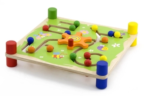 Viga Trop og Følg Montessori Træ Didaktisk Spil