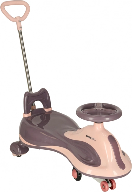 Gravitationsløbehjul Swing FIX S2 med håndtag