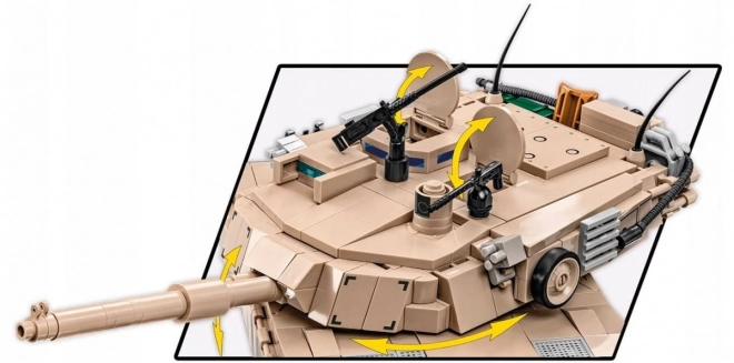 COBI 2622 Væbnede Styrker Abrams M1A2, 1:35, 982 k, 1 f
