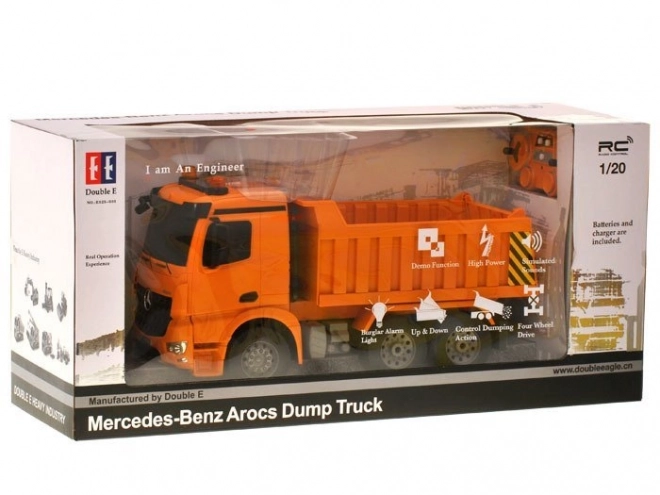 Fjernstyret Mercedes-Benz Arocs Dumper