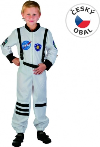 Karnevalkostume Astronaut til børn 130-140 cm