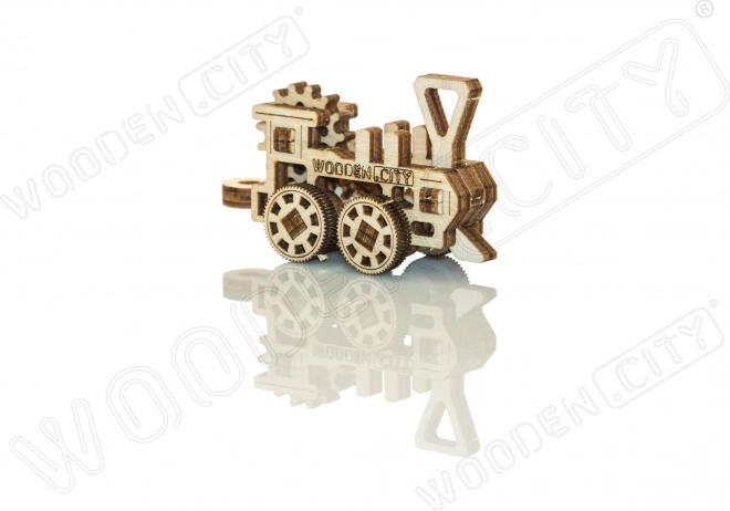3D puslespil Transportmidler - Wooden City mini sæt