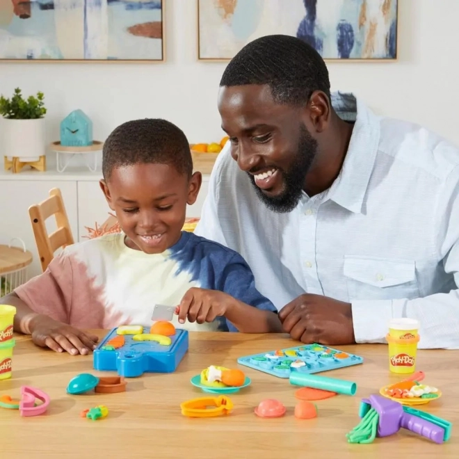 Play-Doh Starter Sæt Lille Kok og Læring i Skæring