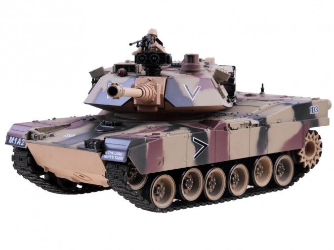 Stor fjernstyret tank US M1A2
