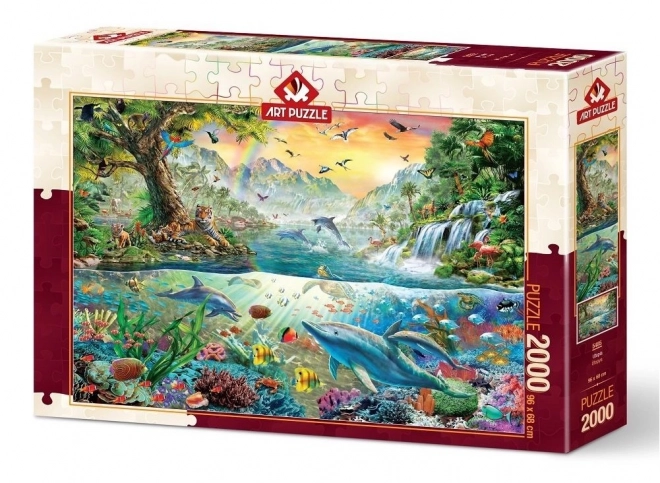 ART PUZZLE Puslespil Utopi 2000 brikker