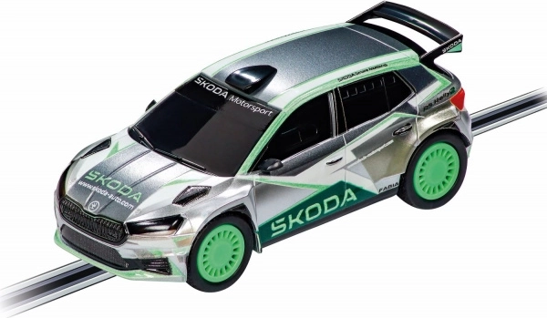Bil til racerbane Škoda Fabia RS Rally 2 1:43 Carrera GO!!!