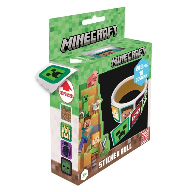 Minecraft klistermærkesæt