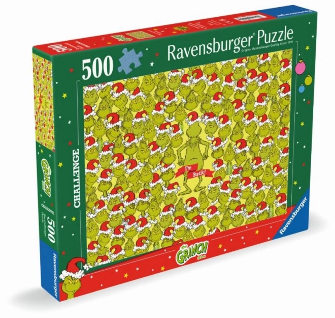 Udfordringspuslespil Grinch 500 brikker Ravensburger