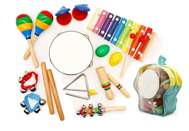 ECOTOYS musiksæt i rygsæk