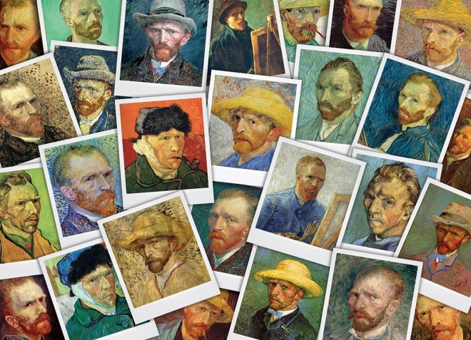 EUROGRAPHICS Puzzle Van Goghs Selvportrætter 1000 brikker