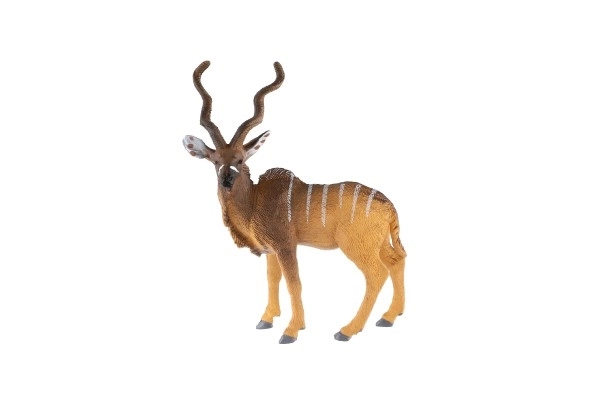 Kudu stor zoo-dekoration plast 14cm i pose
