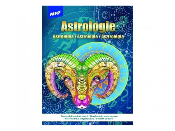 Antistress Farvebog Astrologi