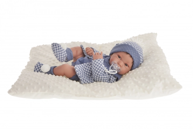 Antonio Juan - realistisk babydukke med kropslængde i fuld vinyl 42 cm