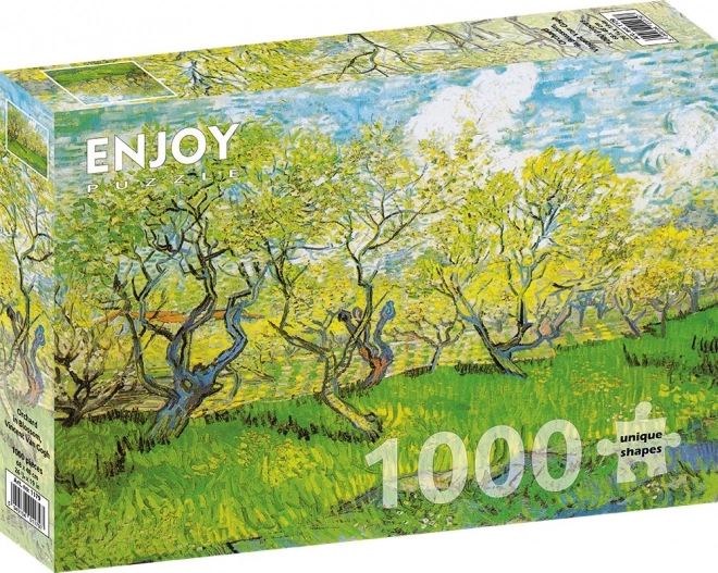 Puslespil Vincent van Gogh: Blomstrende Have 1000 brikker