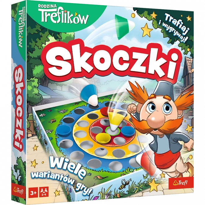Hoppe-spil TREFL Treflík-familien