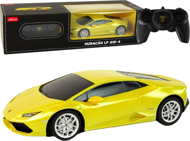 RC-bil LAMBORGHINI Huracán 1:24 gul Rastar
