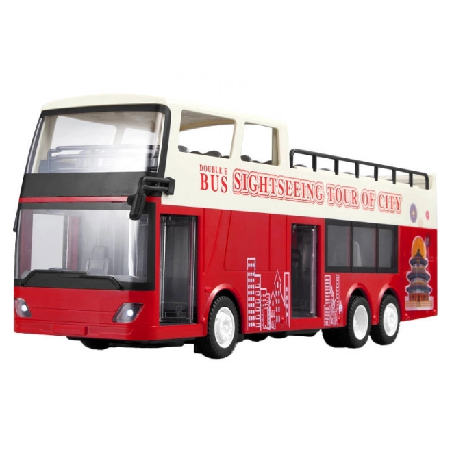 Fjernstyret RC-bus 1:18 Double Eagle (rød) E640-003