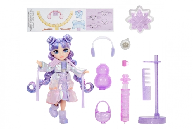 Rainbow High Vinter mode dukke - Violet (Lilla) TV