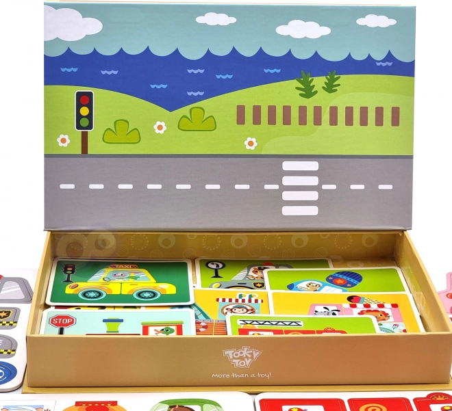 Tooky Toy Magnetisk Montessori Boks med 80 Dele