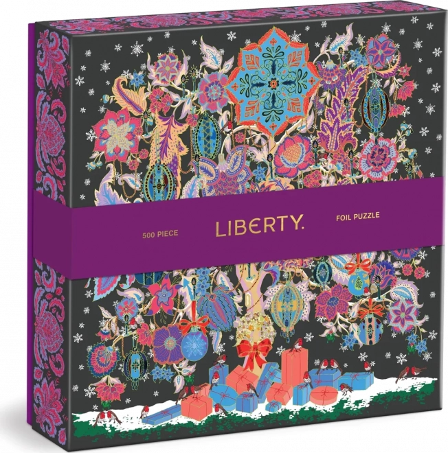 Kvadratisk puslespil Liberty: julelivets træ 500 brikker