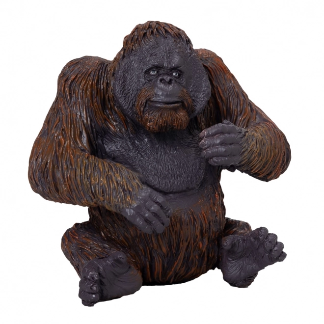 Realistisk orangutanfigur