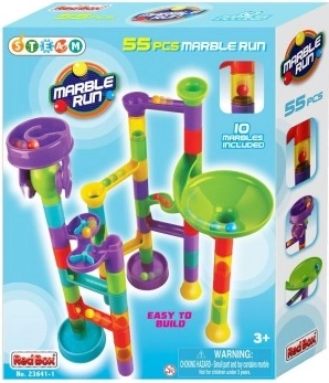 Plastisk kuglebane 55 dele