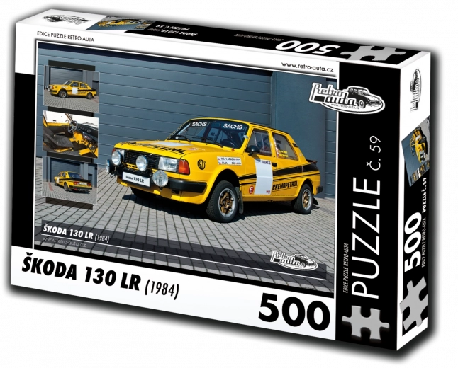 Puslespil RETRO-AUTA Škoda 130 LR 500 brikker