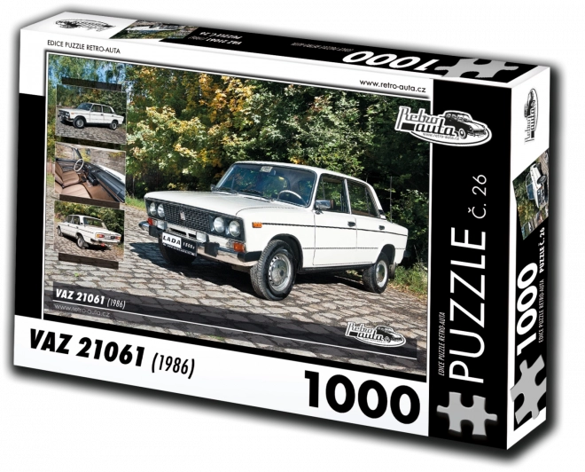 Puslespil RETRO-BILER VAZ 21061 (1986) – 1000 brikker