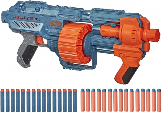 Nerf Shockwave RD-15 pistoler med kugler