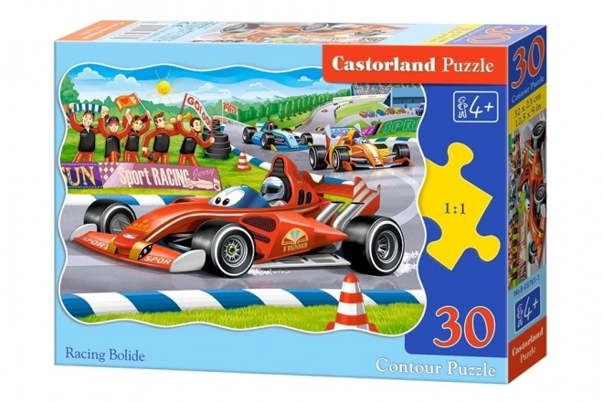 Puslespil Racer Bil 30 brikker