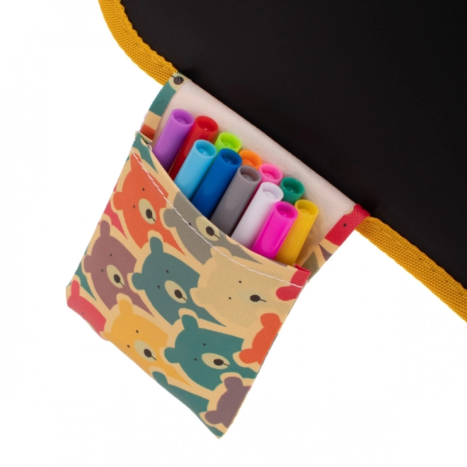Bærbar tavlenotebook - gul