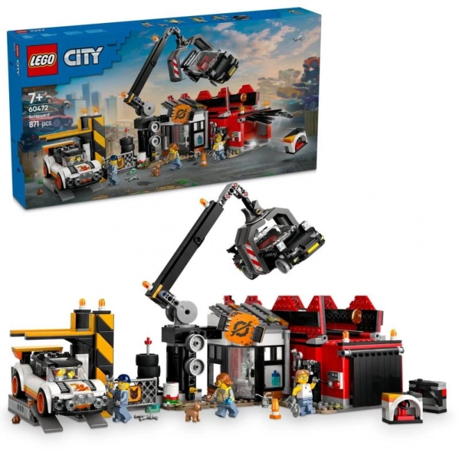 LEGO® City 60472 Skrotplads med biler