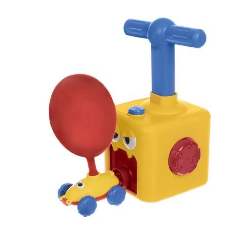 Bil og oppustelige balloner