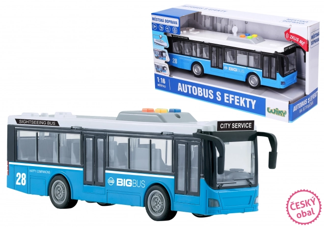 Bus med effekter 29 cm - tjekkisk emballage