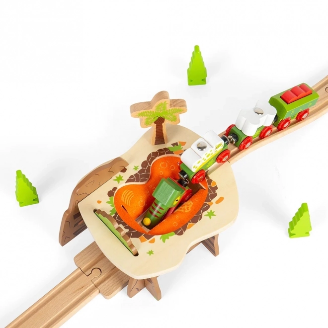 Bigjigs Rail Tunnel Lava-Grube
