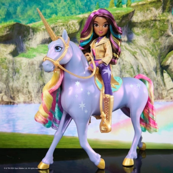 UNICORN ACADEMY LYSENDE ENHJØRNING WILDSTAR 24cm