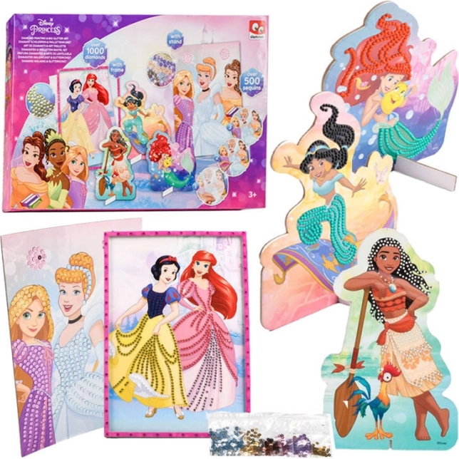 Disney Princess kreativ diamantmosaik – prinsesser