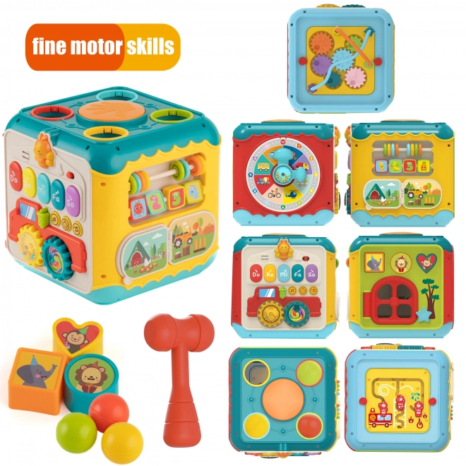 Montessori Aktiv Kube 6-i-1