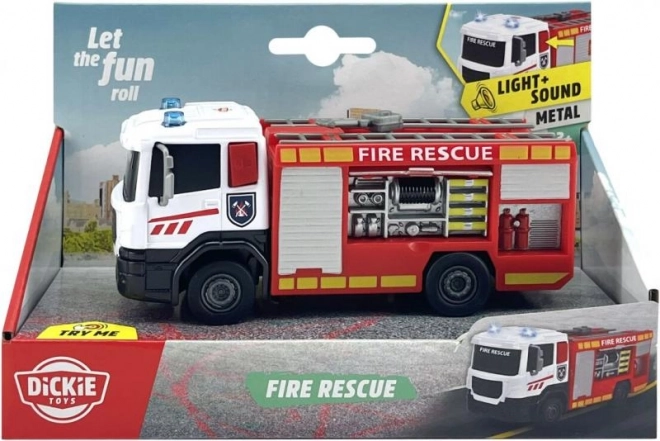 Brandbil med friløb og lysfunktion