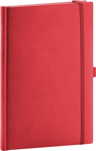 Notesbog NOTIQUE Aprint rød prikket 15 × 21 cm