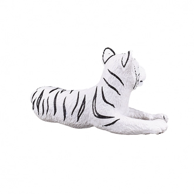 Hvid Tigers Figur Liggede
