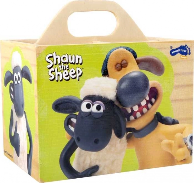 Small Foot Træstander til blyanter får Shaun
