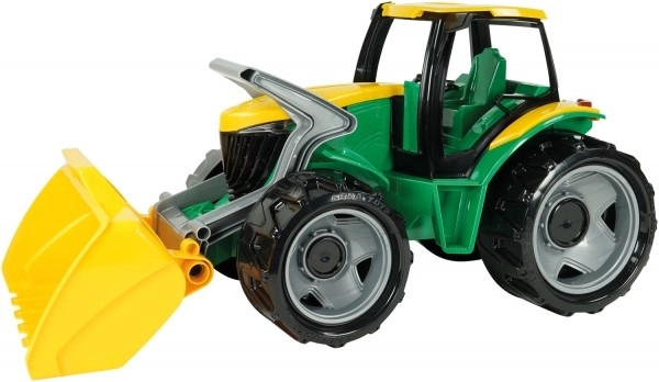 Børnetraktor med skovl Grøn-gul