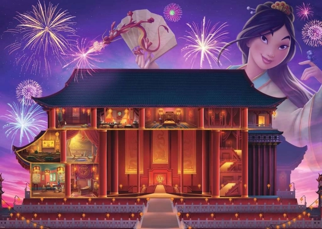 Puslespil 1000 brikker Disney Mulan