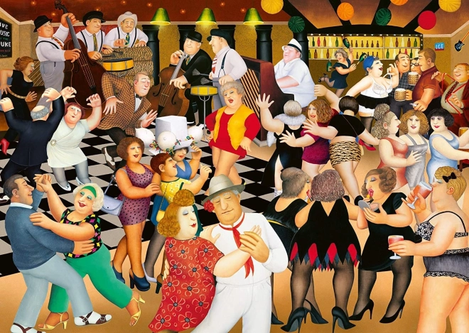 Puzzle SCHMIDT Party with Dogs 1000 brikker